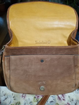 Borsa a tracolla Timberland in pelle scamosciata