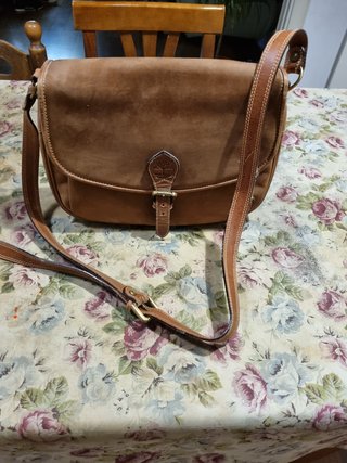 Borsa a tracolla Timberland in pelle scamosciata