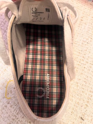 Zapatillas Fred Perry Piel Blancas