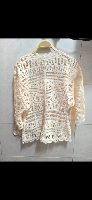 Top Crochet coleccion Zara T/M