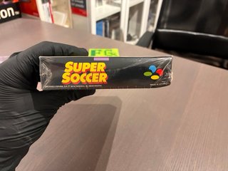 Super Soccer SNES precintado
