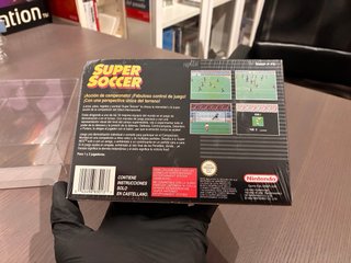 Super Soccer SNES precintado