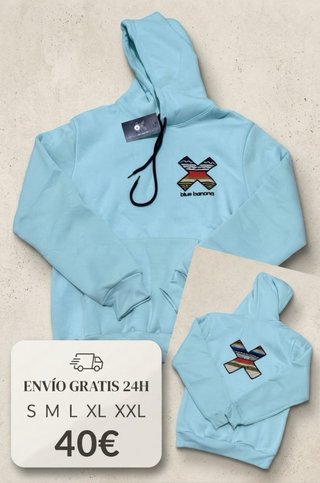 Sudaderas Blue Banana (Talla S-XXL)