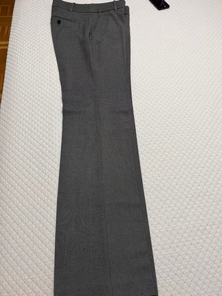 Pantalones grises de vestir zara