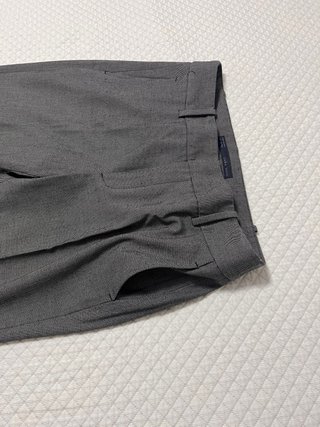 Pantalones grises de vestir zara