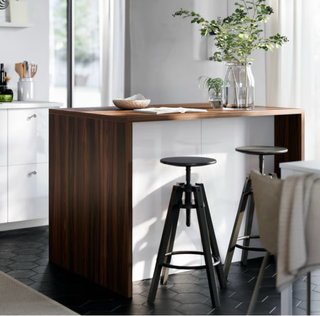 Taburete alto IKEA DALFRED negro