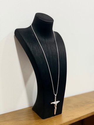 Collar cruz - Plata de Ley 925