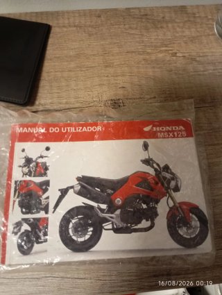 Suportes Shad Honda MSX Grom 125cc Manual mota