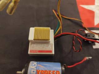 Combo Kyosho Perfex Motore Elettronico
