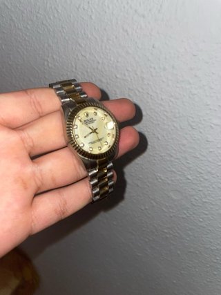 Reloj Rolex Oro y Plata