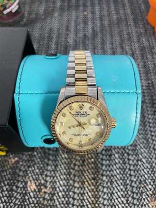 Reloj Rolex Oro y Plata