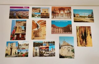 Lote de 11 Postales de Francia
