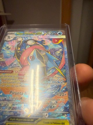 Carta Pokémon Mega-Greninja EX SAR Español