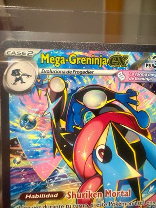 Carta Pokémon Mega-Greninja EX SAR Español