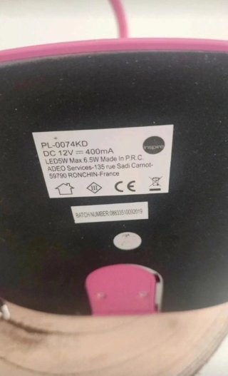 Flexo LED regulable rosa