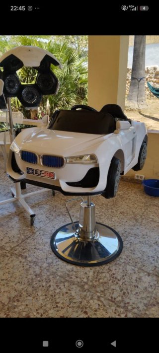 Coche peluquería niños
