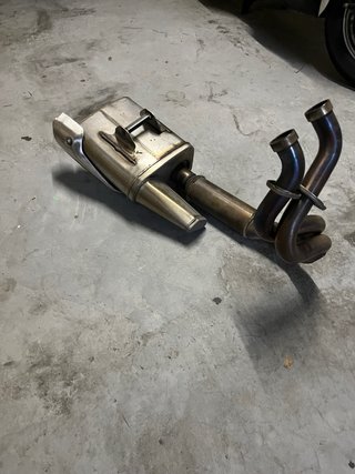 Sistema di scarico originale Kawasaki Z650