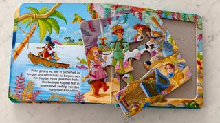 Libro-puzzle para ninos en alemán