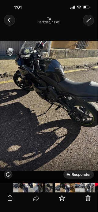 Moto Kawasaki ER6F 72 CV solo 36k km