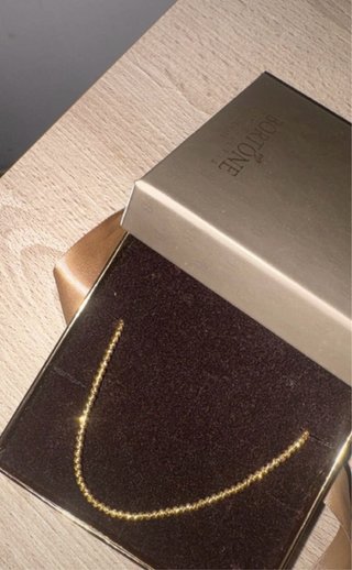 Collana Bortone Argento 925 Placcata Oro