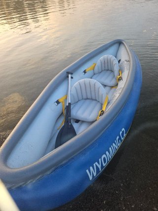 Kayak hinchable Intex Wyoming C2