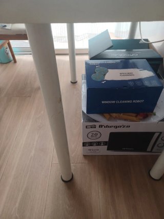 Mesa de escritorio blanca Ikea LINNMON / ADILS