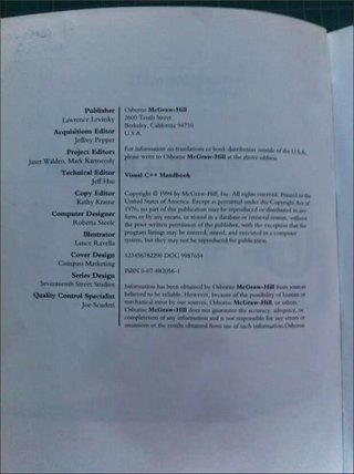 The Visual C++ Handbook (Inglés)