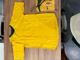 Camisola Arsenal Nike Amarela O2 tamanho L boy