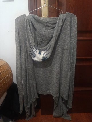 Chaqueta cárdigan Hollister con capucha y diseño