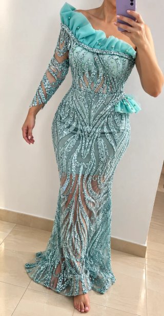 Vestido de fiesta hecho a medida Talla M-L