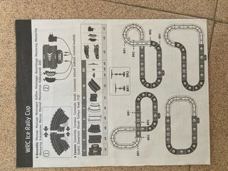 Pista Scalextric WRC Ice Rally Cup