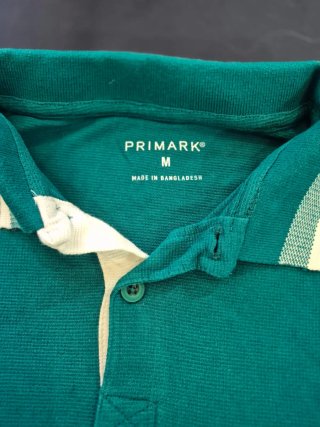 Polo Primark Talla M Verde