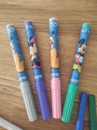 Rotuladores Carioca y Giotto