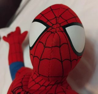 Boneco Homem-Aranha de Tecido