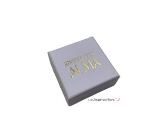 pendientes oro 18k con piedra con cuarzo