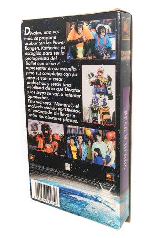 1996 VHS TURBO POWER RANGERS PESA Y VERÁS ESPAÑOL