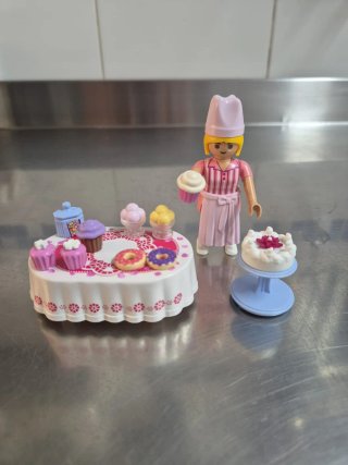 Pastelera Playmobil con accesorios