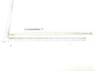 cadena oro 18k 30cm