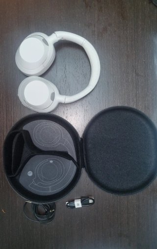 Funda para auriculares Sony gris