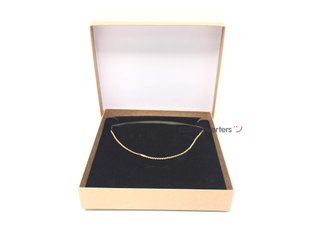 cadena oro 18k 25cm