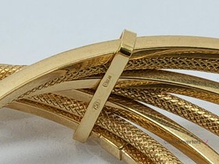 brazalete oro 18k