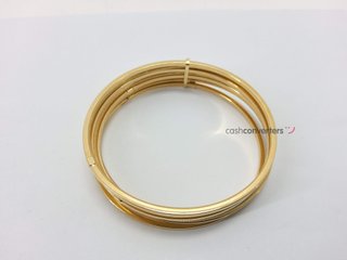 brazalete oro 18k