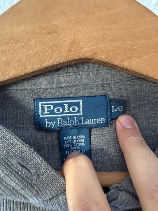 Sudadera Polo Ralph Lauren Gris