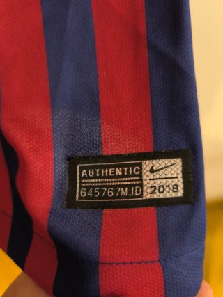 Camiseta FC Barcelona Iniesta #8 talla M 2018/19
