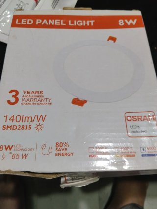 Foco LED Panel 8W Osram