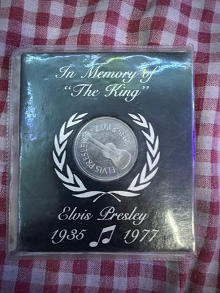 Moneda Colección Elvis Presley