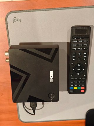 MECOOL Caixa TV Híbrida (Android + Satélite/TDT)