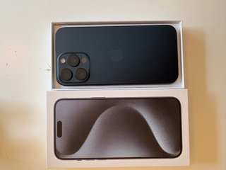 iPhone 15 Pro Max Titanio Azul 256GB