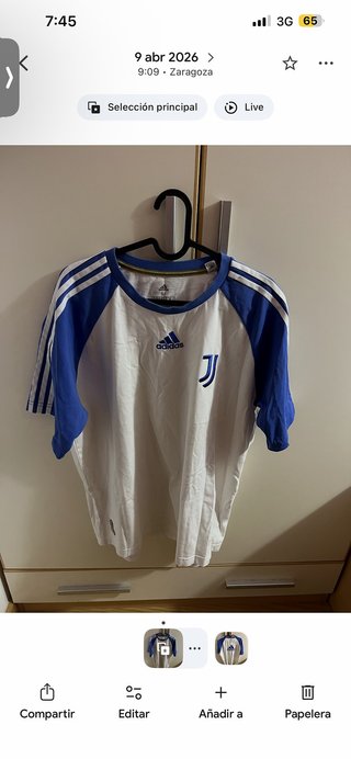 Camiseta Adidas Juventus Talla M