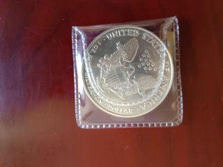 Moneda Plata Onza 1995 Liberty